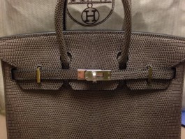 爱马仕birkin25蜥蜴皮公价(爱马仕蜥蜴包)