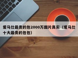 爱马仕最贵的包2000万图片真实（爱马仕十大最贵的包包）