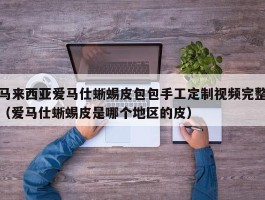 马来西亚爱马仕蜥蜴皮包包手工定制视频完整（爱马仕蜥蜴皮是哪个地区的皮）