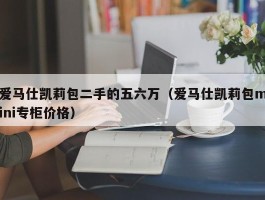爱马仕凯莉包二手的五六万（爱马仕凯莉包mini专柜价格）