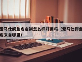 爱马仕鳄鱼皮定制怎么样好用吗（爱马仕鳄鱼皮来自哪里）