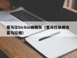 爱马仕birkin蜥蜴灰（爱马仕蜥蜴皮 喜马拉雅）
